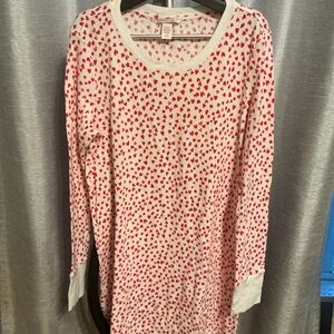 VALENTINES Victoria’s Secret Heart Thermal – Size L, Cozycore Sleepwear